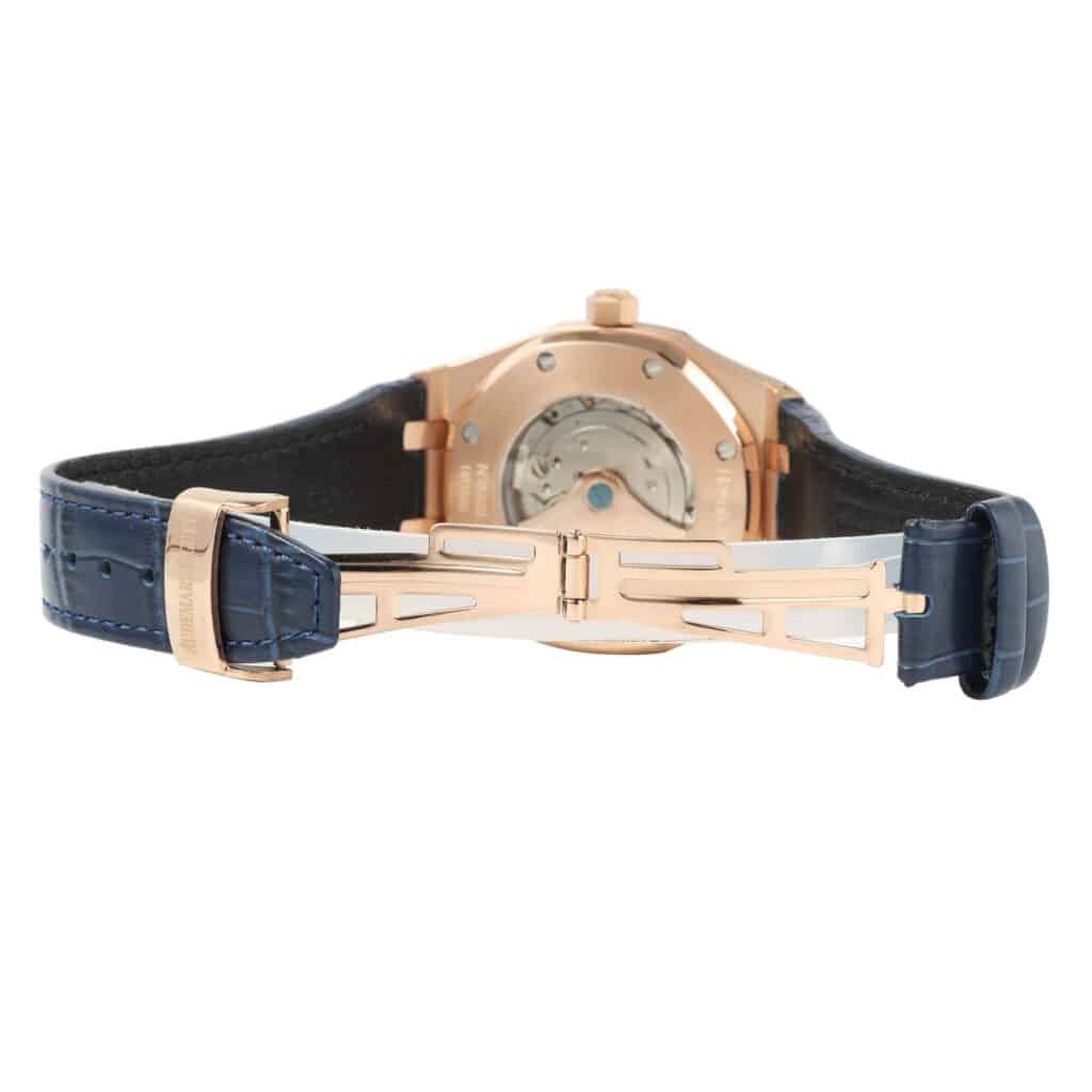 Audemars-Piguet-Royal-Oak-41-Rosegold-Blue-Blue-15510or-oo-d315cr-02 Replica