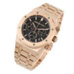 Audemars-Piguet-Royal-Oak-Chrono-41mm-Rosegold-Black-26320or-oo-1220or-01 Replica