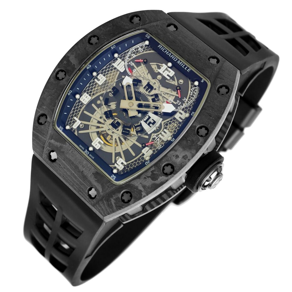 Richard-Mille-50x42x16-rm022-Forged-Carbon-Black-Rubber