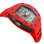 Richard-Mille-rm022-50mmx42mmx16mm-Red-Forged-Carbon