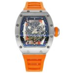 Richard-Mille-rm055-50mmx42mmx-16mm-Steel-Orange-Rubber