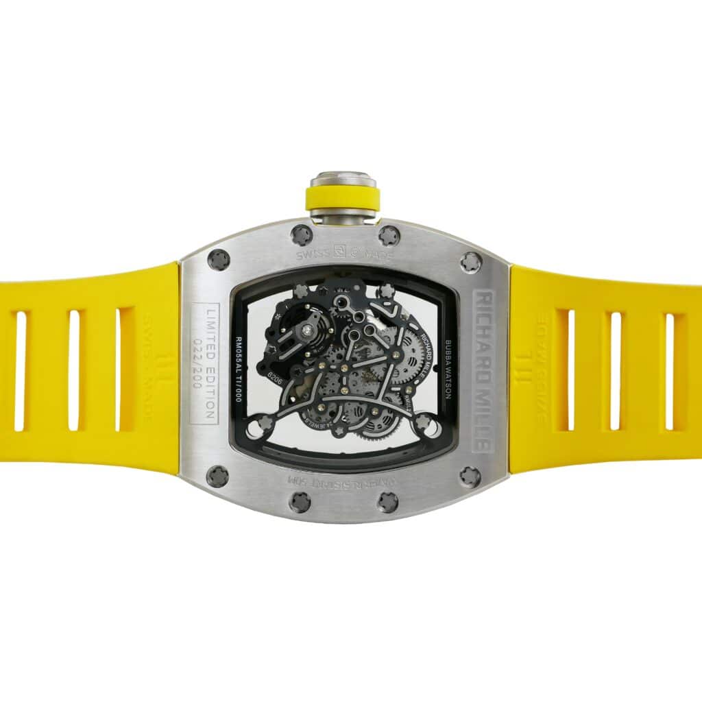 Richard-Mille-rm055-50mmx42mmx-16mm-Steel-Yellow-Rubber