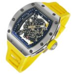 Richard-Mille-rm055-50mmx42mmx-16mm-Steel-Yellow-Rubber