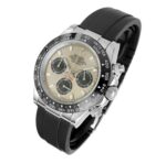 Rolex-Daytona-WG-Silver-Oysterflex-116519ln-0027 Replica